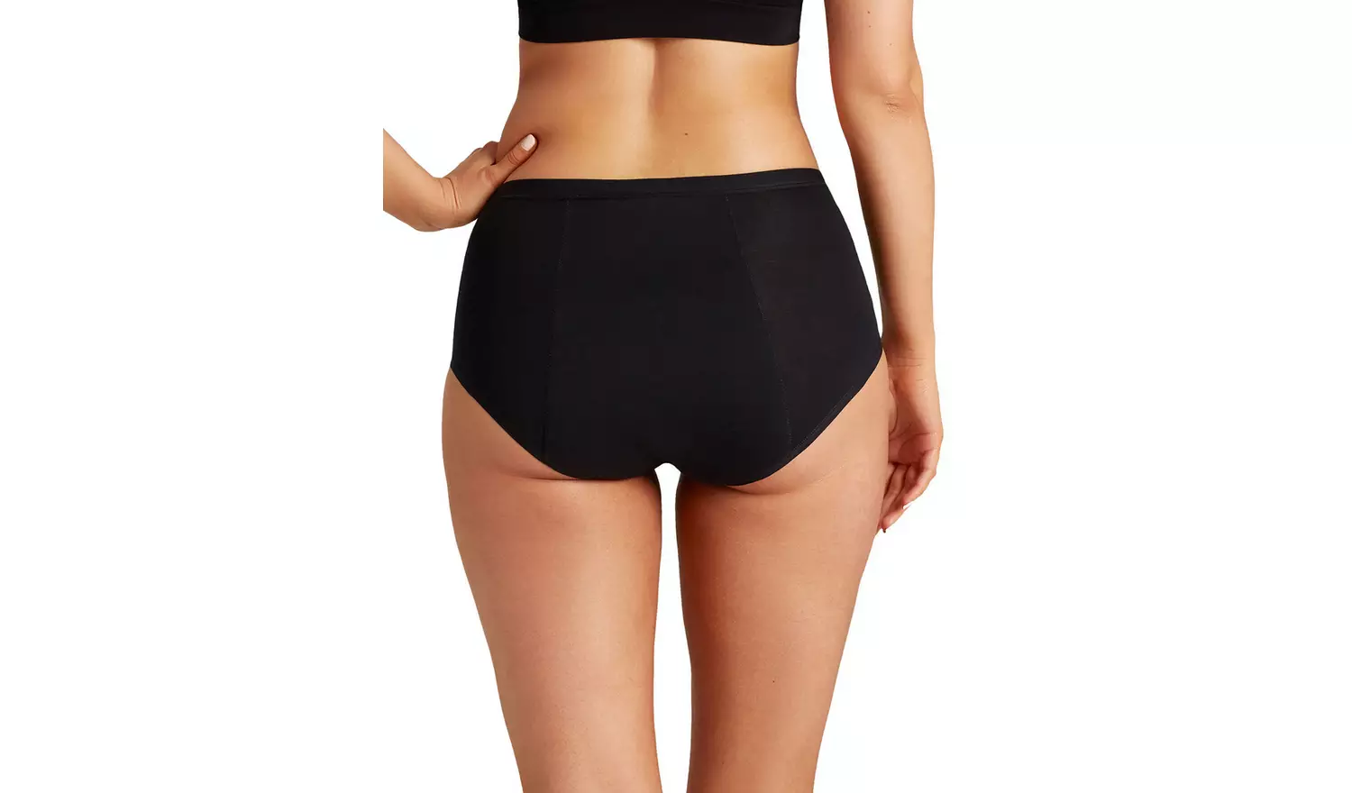 Black Period Full Knickers - 18-20