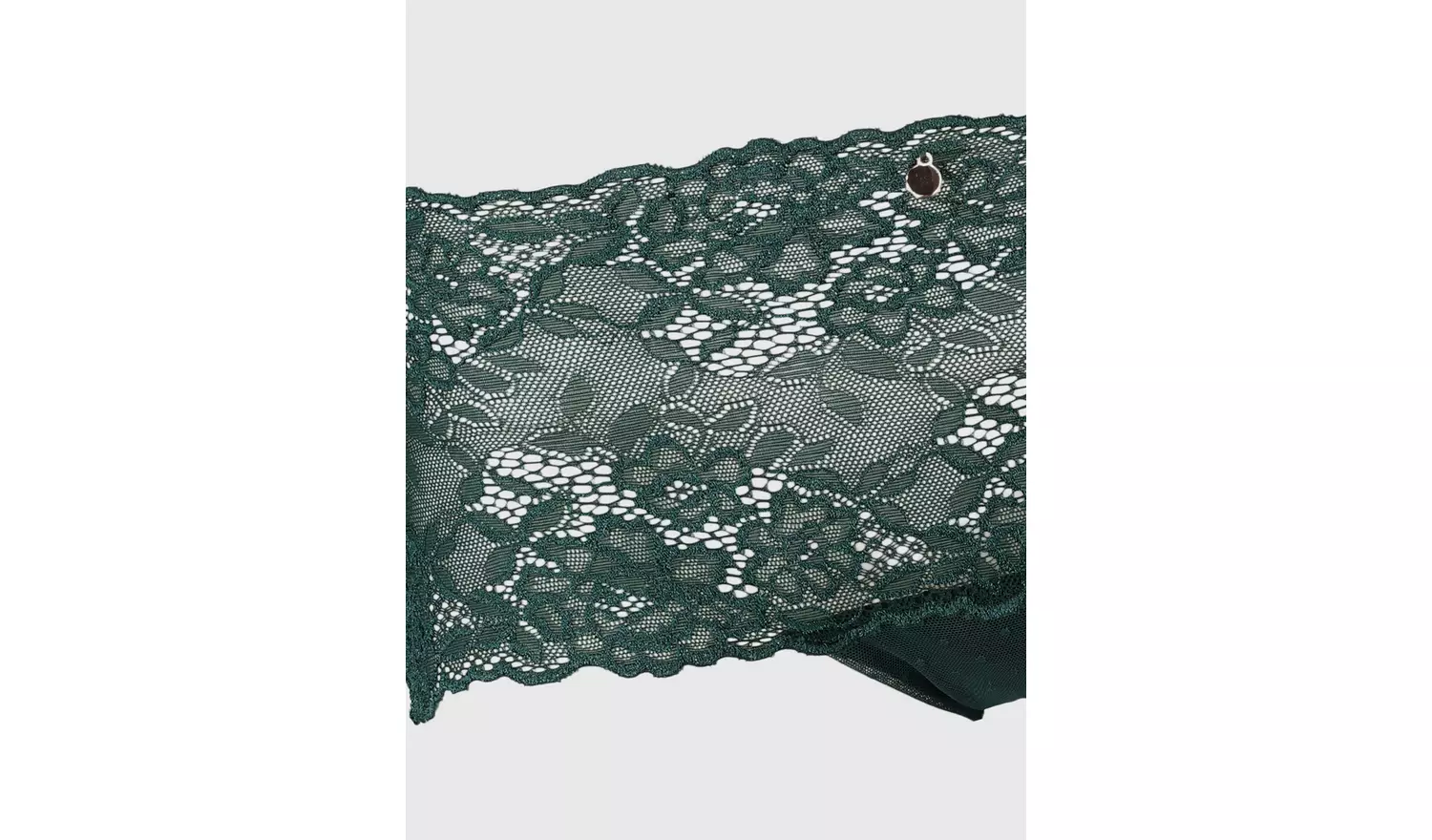 Green Galloon Lace Knicker Shorts - 16