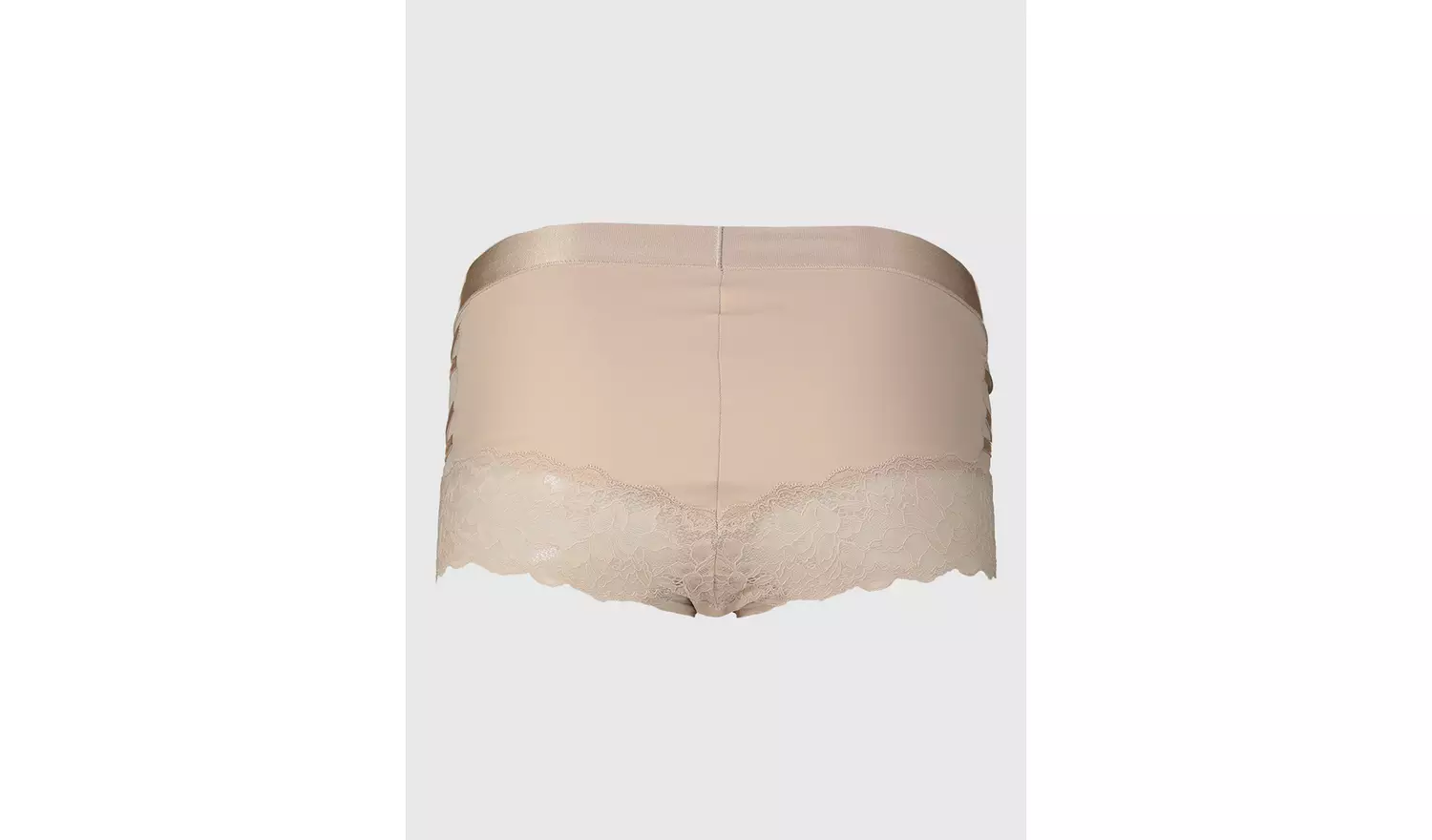 Black & Latte Nude Light Control Lace Knicker 2 pack - 8