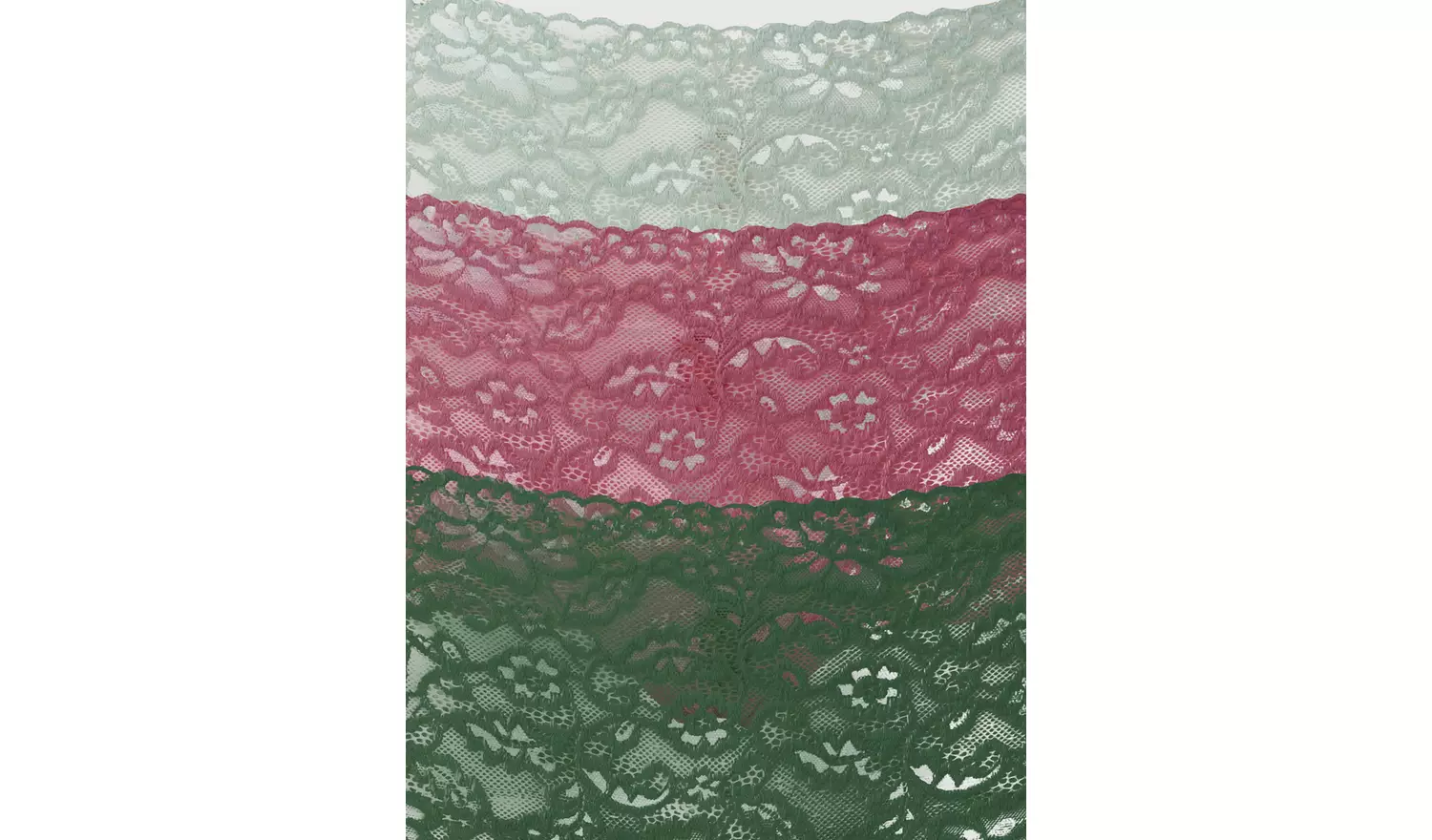 Galloon Lace Knicker Shorts 3 Pack - 20