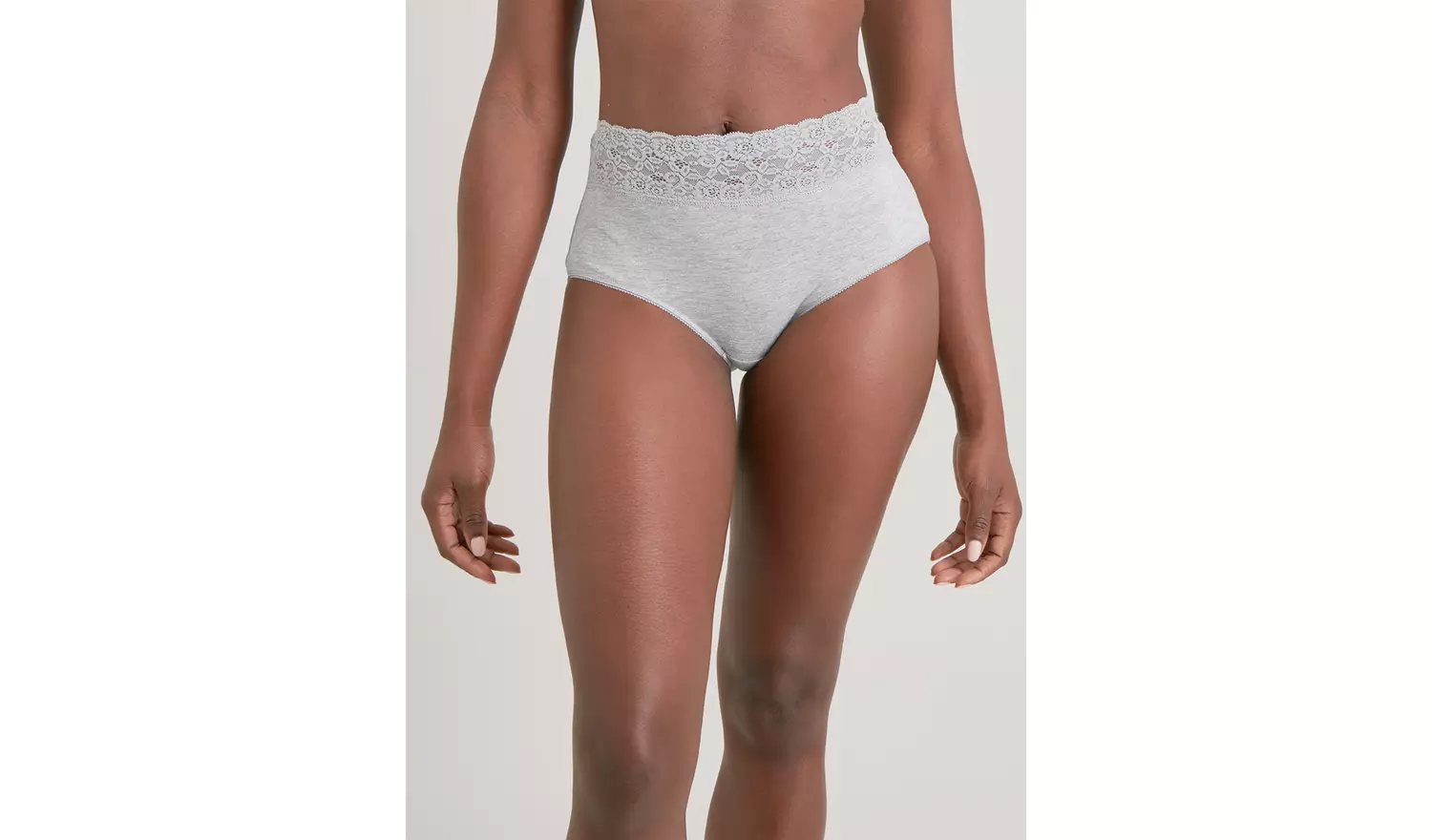 Mono Comfort Lace Full Knickers 5 Pack 8