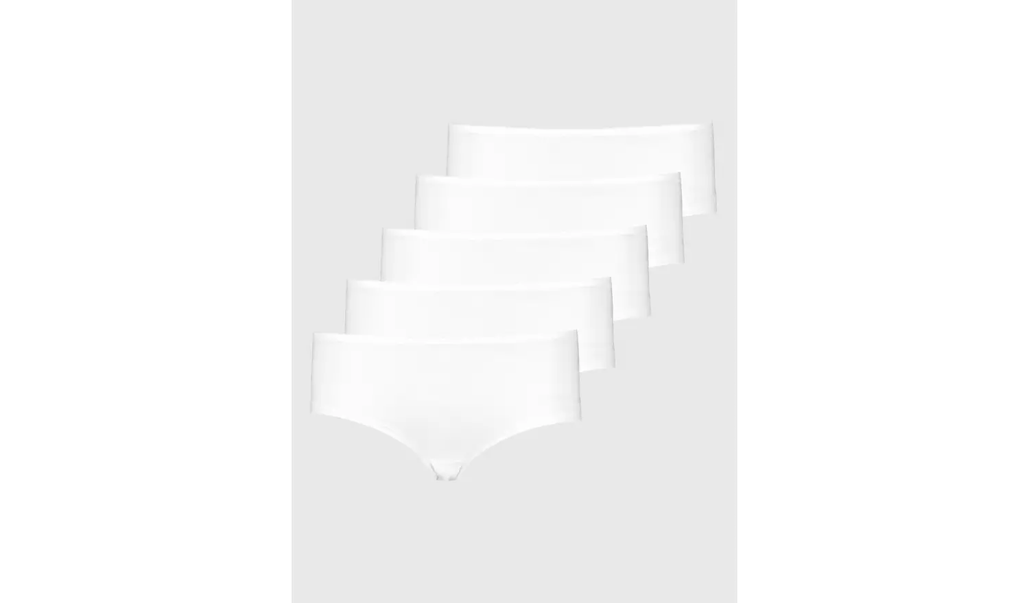 White Knicker Shorts 5 Pack 6