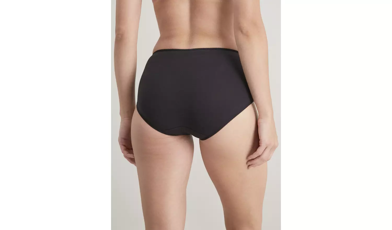 Black Midi Knickers 5 Pack - 16