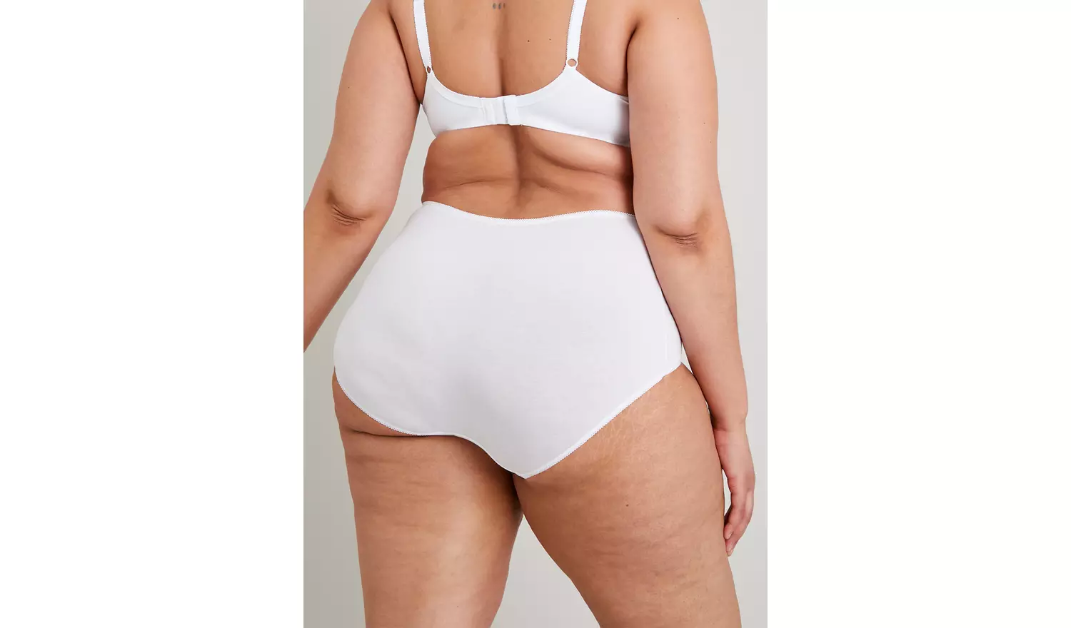 White Full Knickers 5 Pack 26