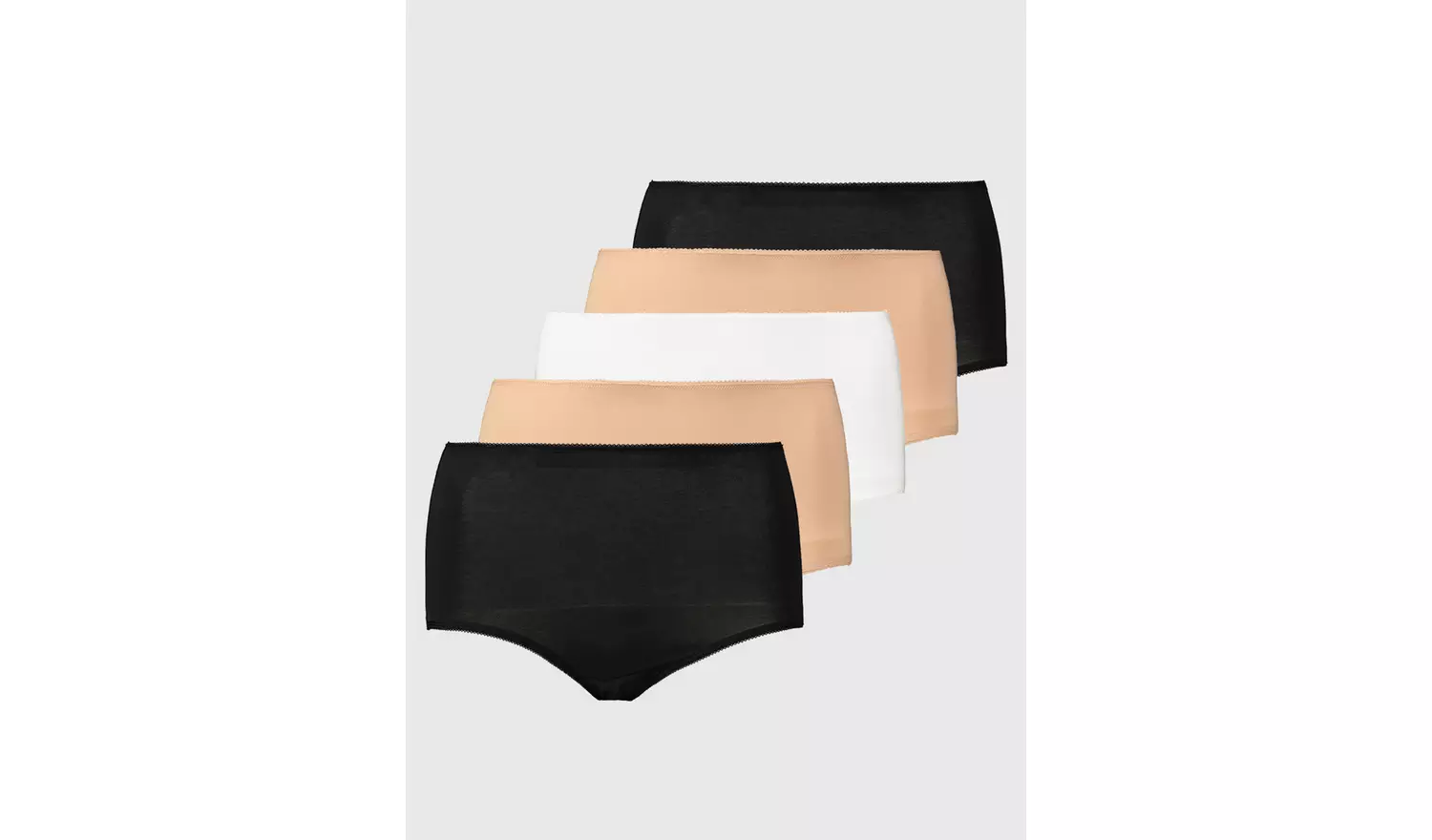 Plain Full Briefs 5 Pack 24