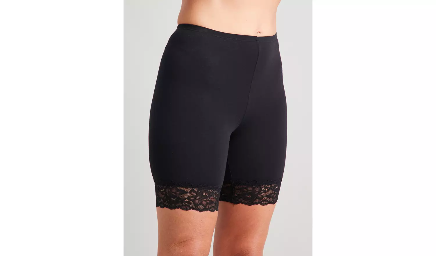 Black & White Anti-Rub Shorts 2 Pack - 26