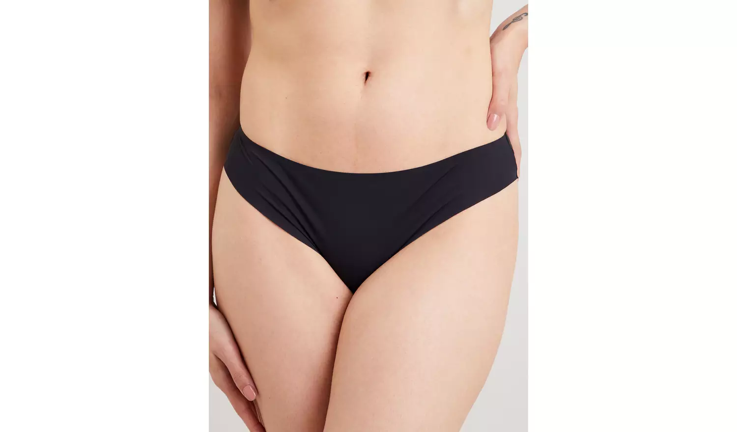 Black, White & Beige Brazilian No VPL Knickers 3 Pack 22