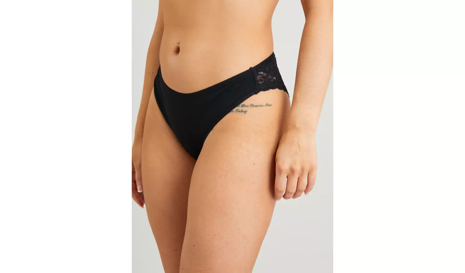 Mono Comfort Lace Brazilian Knickers 5 Pack 22