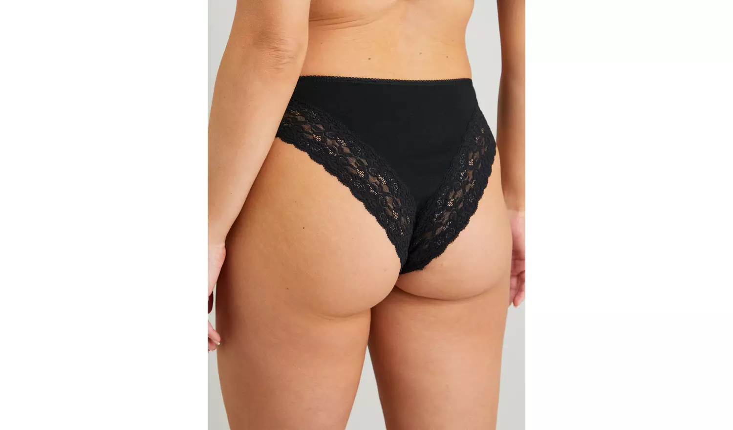 Mono Comfort Lace Brazilian Knickers 5 Pack 10