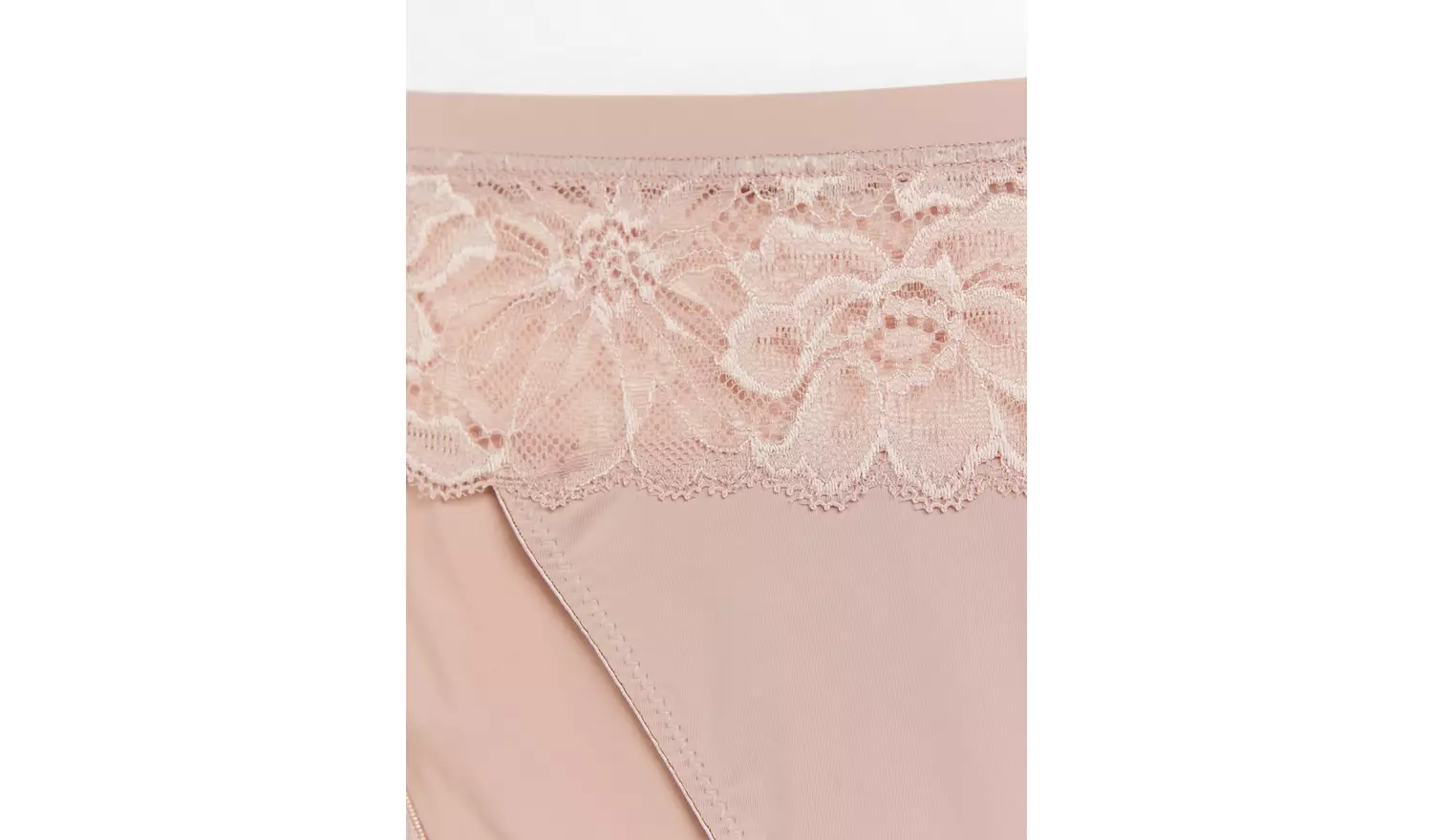 Mink Lace High Leg Knickers 22