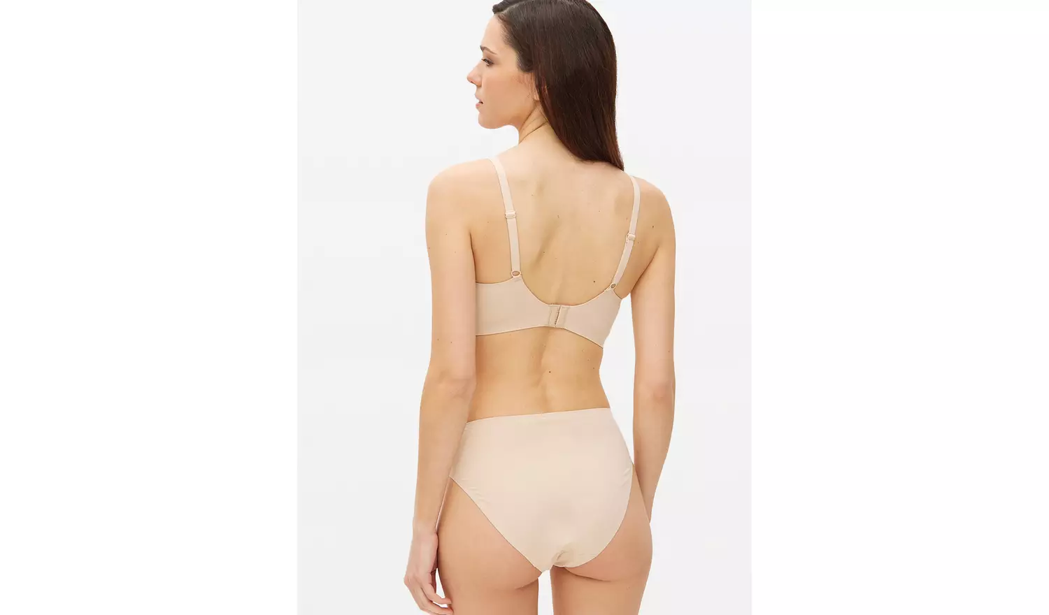 Flexform™ Light Beige Bonded High Leg Knickers 14