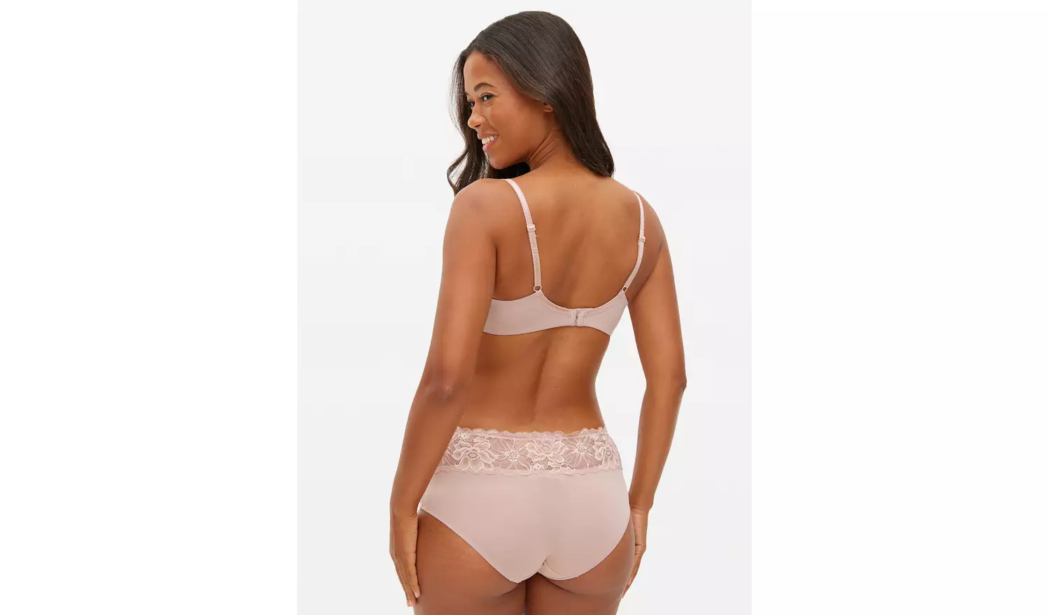 Mink Floral Lace Shorts Knickers20