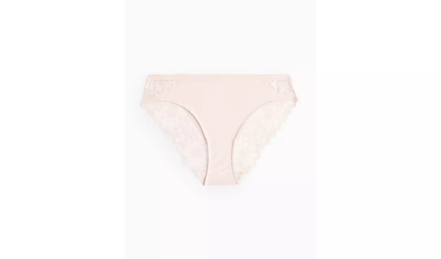 Pink Floral Lace Brazilian Knickers 10