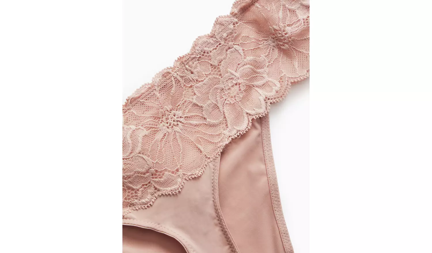 Mink Floral Lace Thong 16