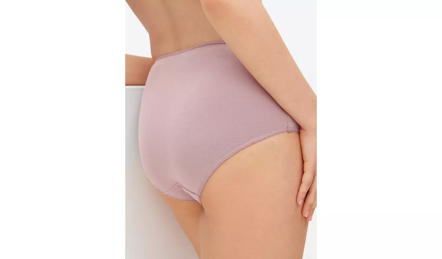 Tonal Comfort Lace Midi Knickers 5 Pack 10