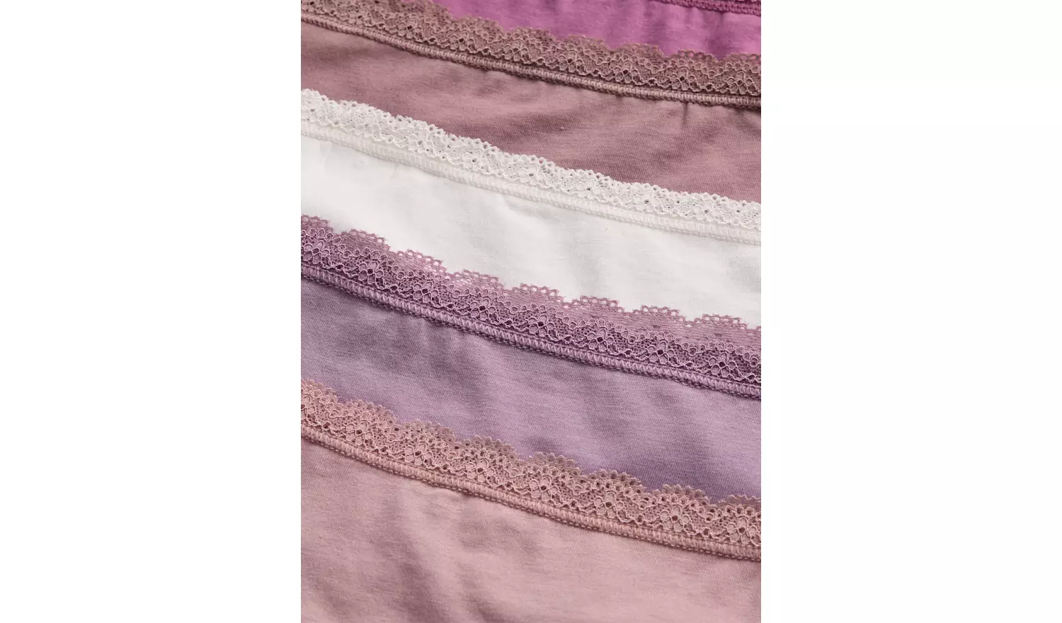 Purple Soft Modal Blend Full Knickers 5 Pack 8