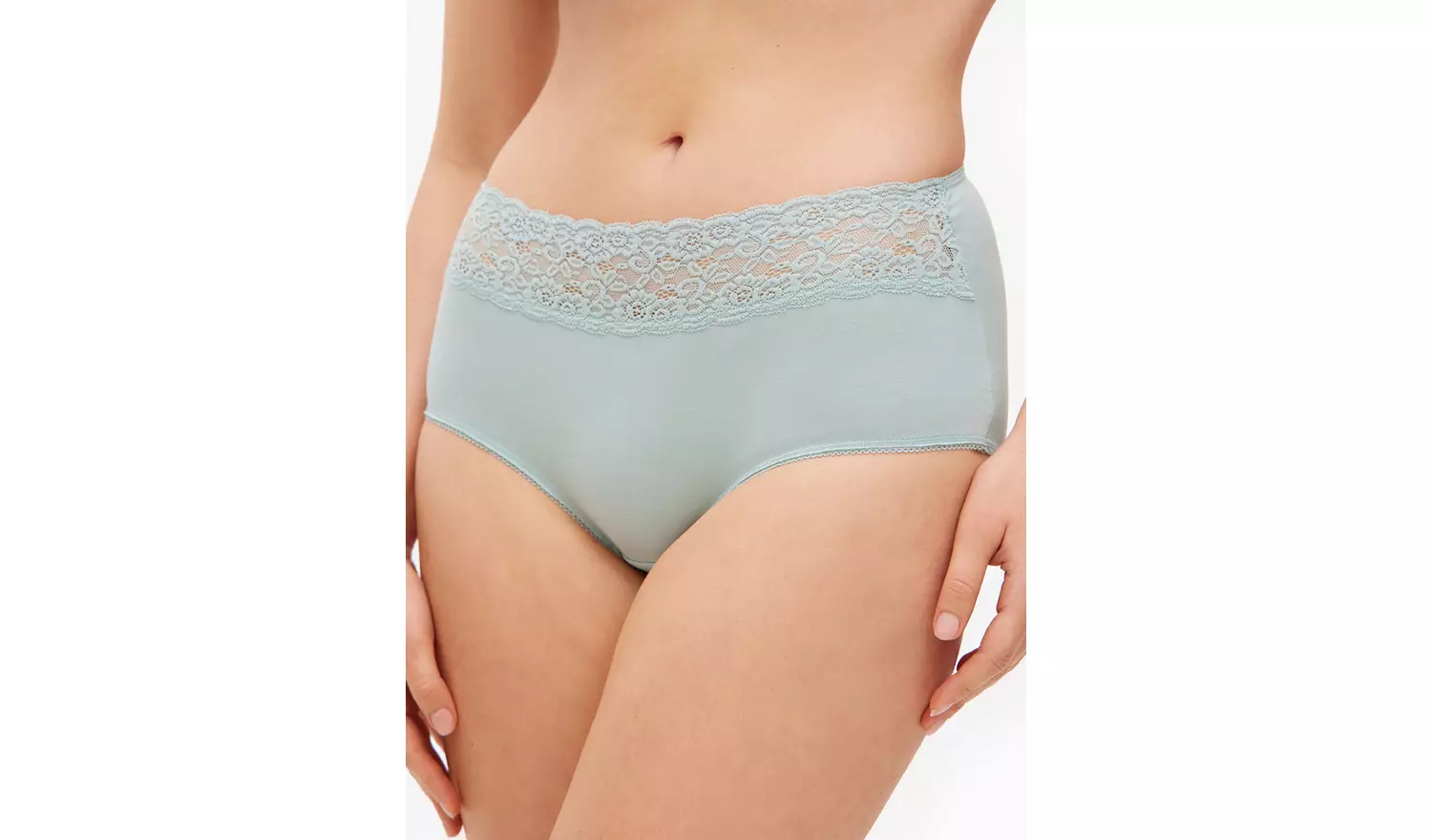 Comfort Lace Full Knickers 5 Pack 14