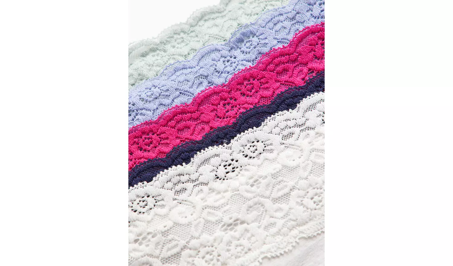 Comfort Lace Full Knickers 5 Pack 8