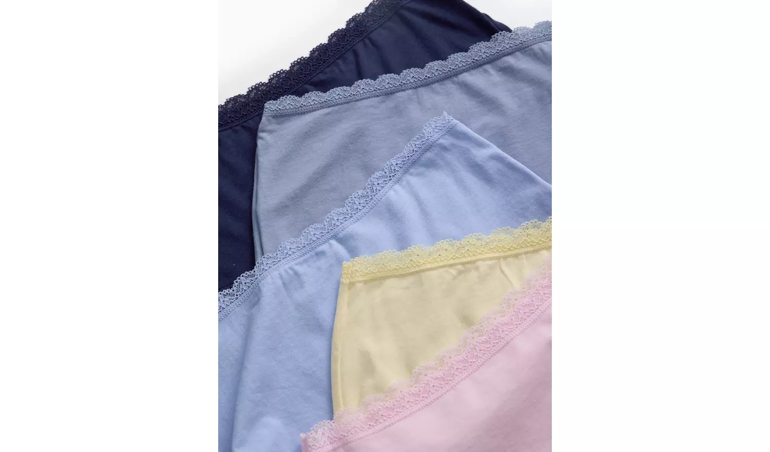 Blues Soft Modal Blend Full Knickers 5 Pack 16
