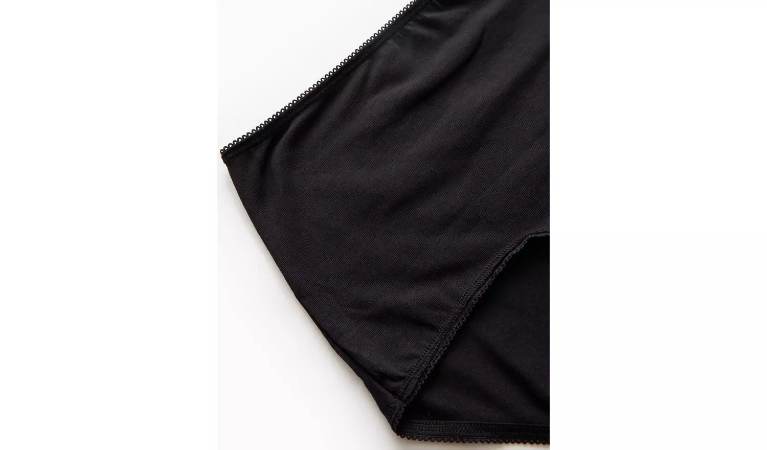 Black Full Knickers 7 Pack 14