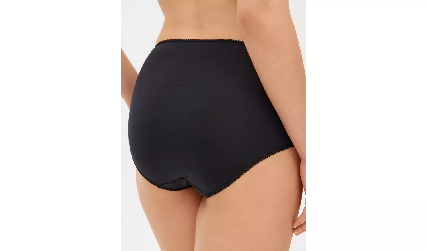 Black Full Knickers 7 Pack 6