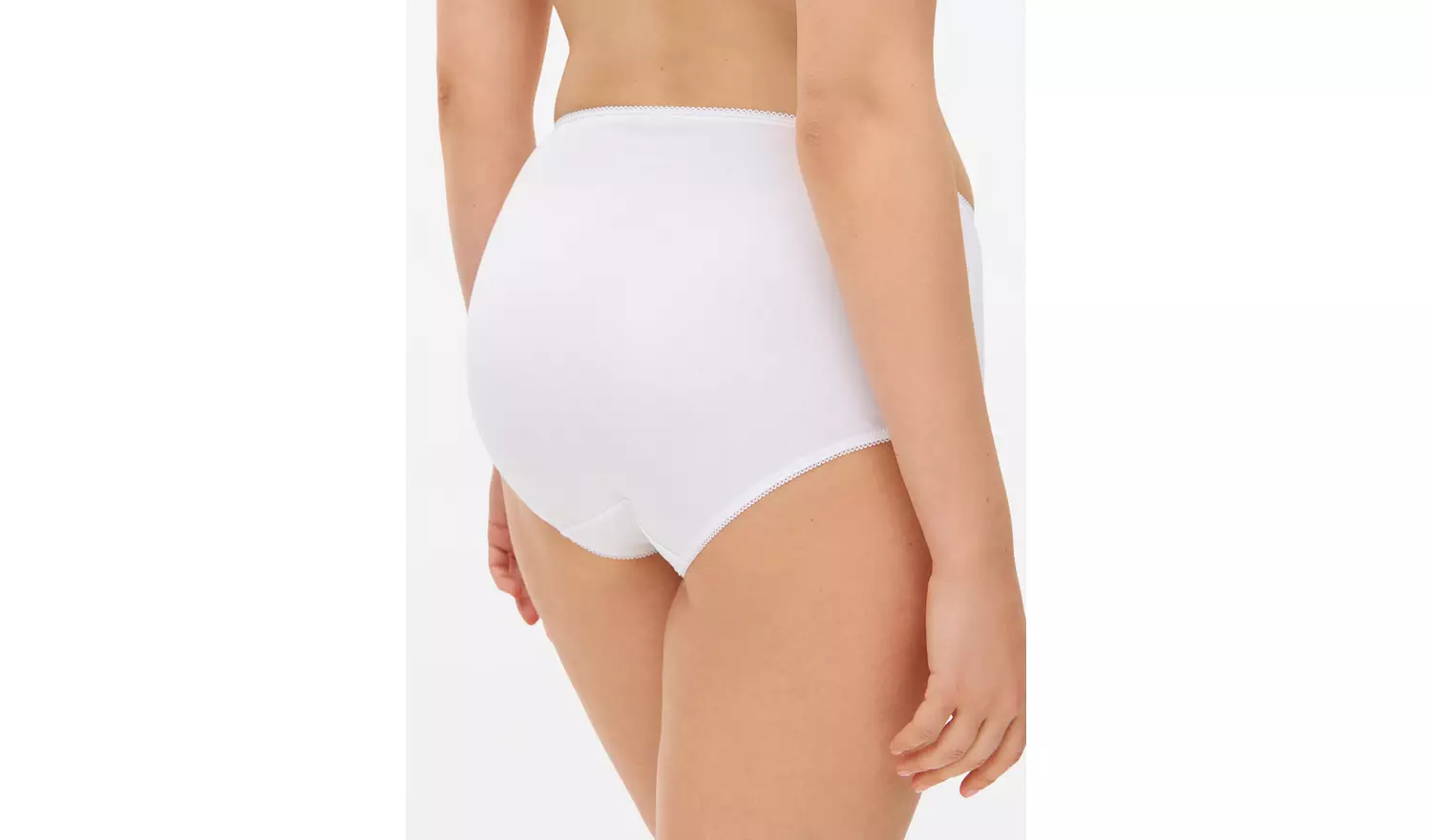 White Full Knickers 7 Pack 22