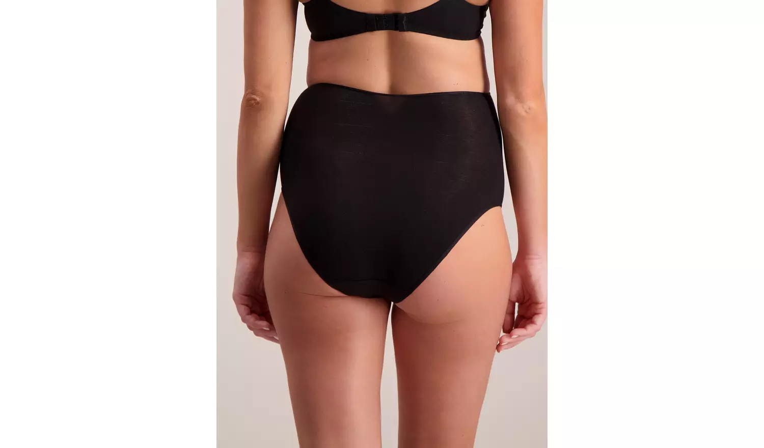 Maternity Black & White Over-Bump Knickers 3 Pack - M