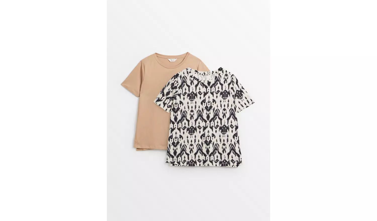 MATERNITY Nursing Aztec Print Short Sleeve T-Shirts 2 Pack 12