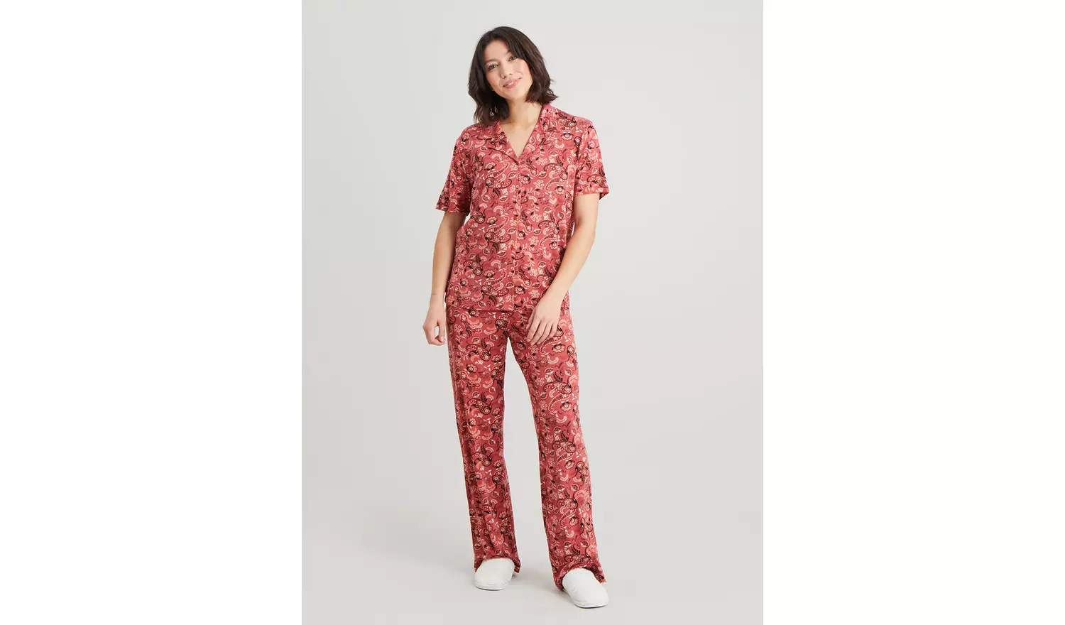 Paisley Print Traditional Pyjamas - 8