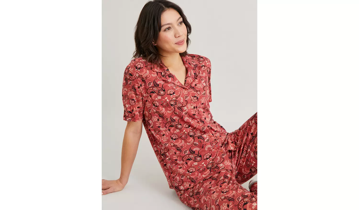 Paisley Print Traditional Pyjamas - 10