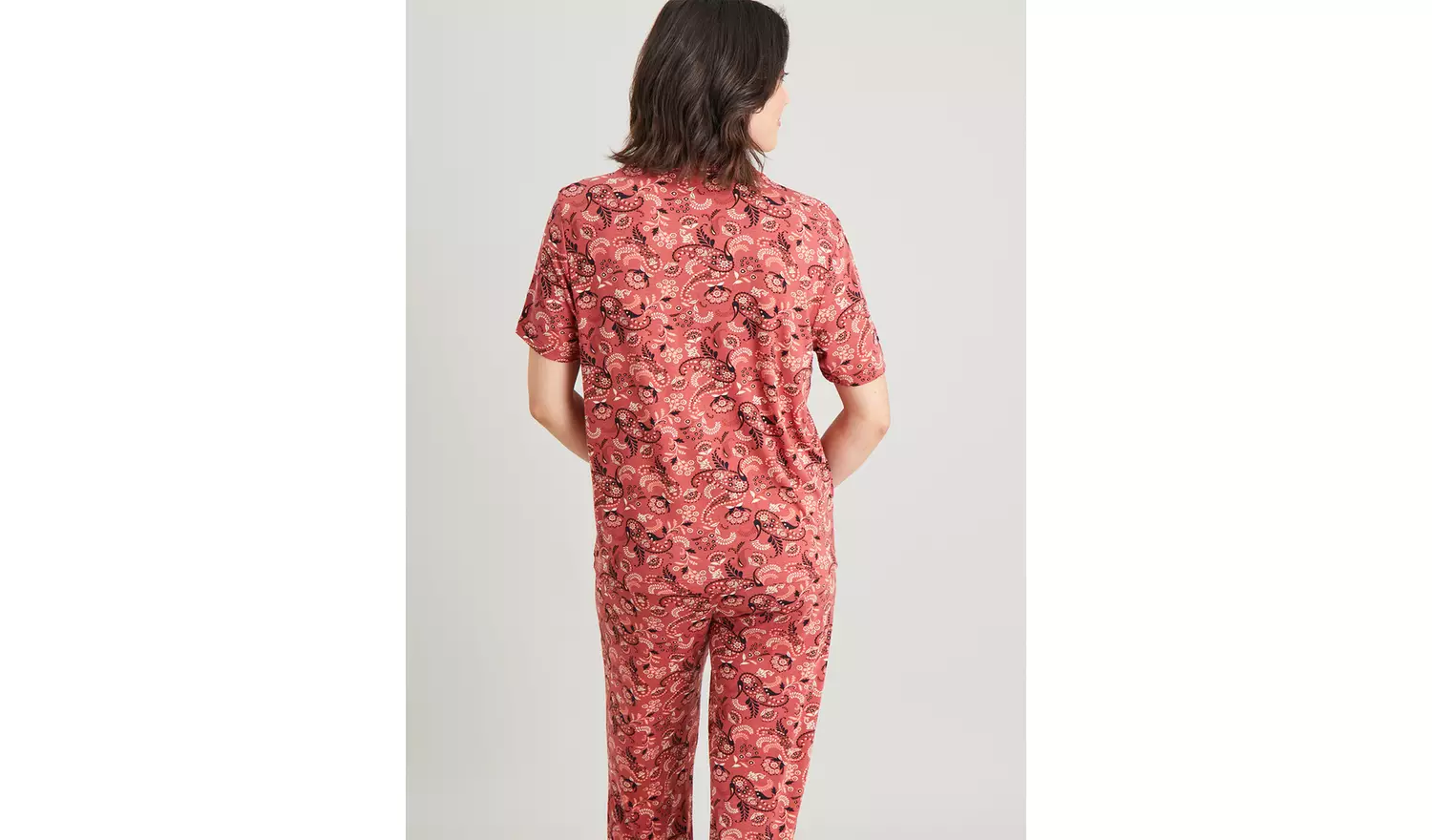 Paisley Print Traditional Pyjamas - 10