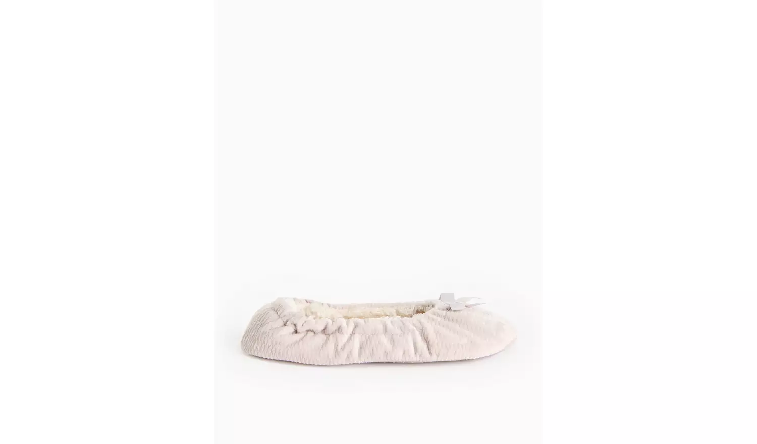 Grey Ballerina Slippers M