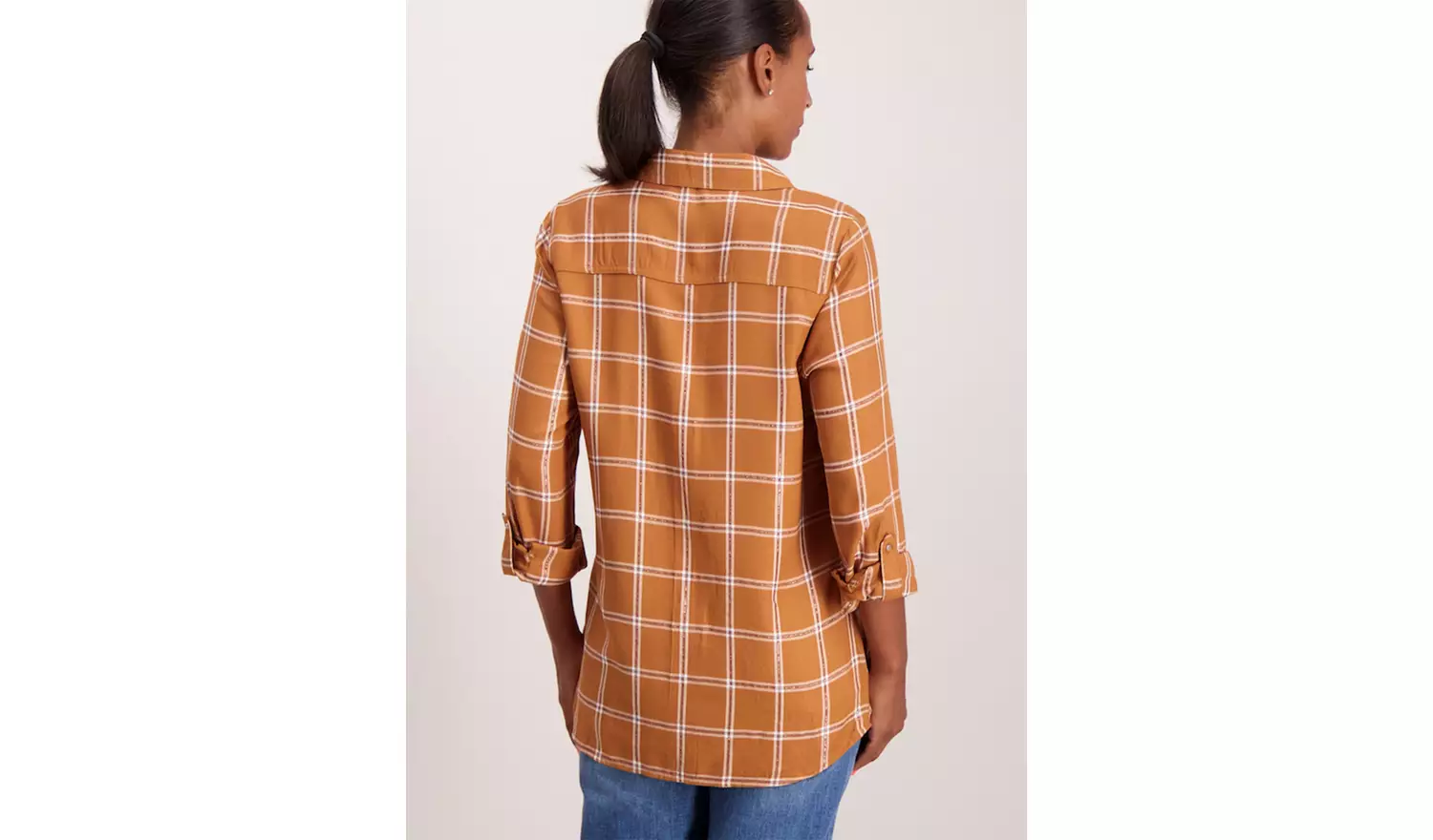 Toffee Brown Check Shirt - 24