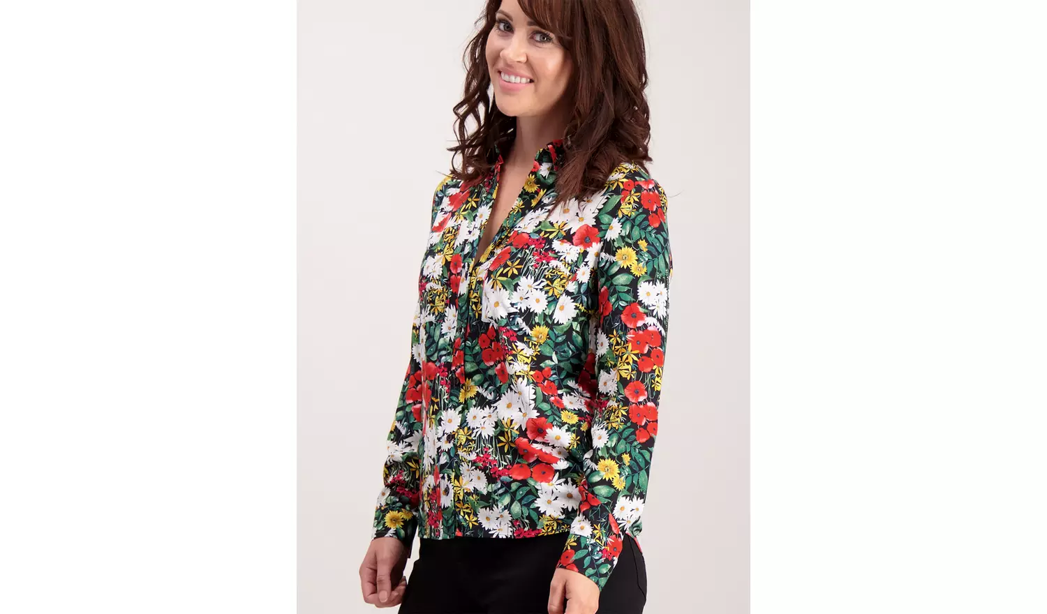Multicoloured Floral Bloom Shirt - 24