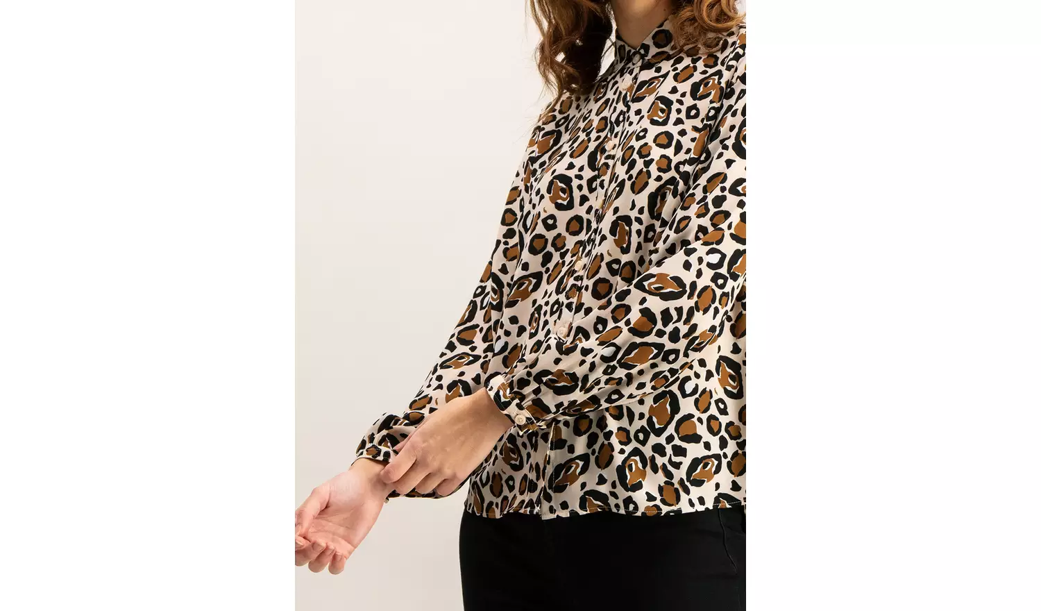 Multicoloured Leopard Print Shirt - 26