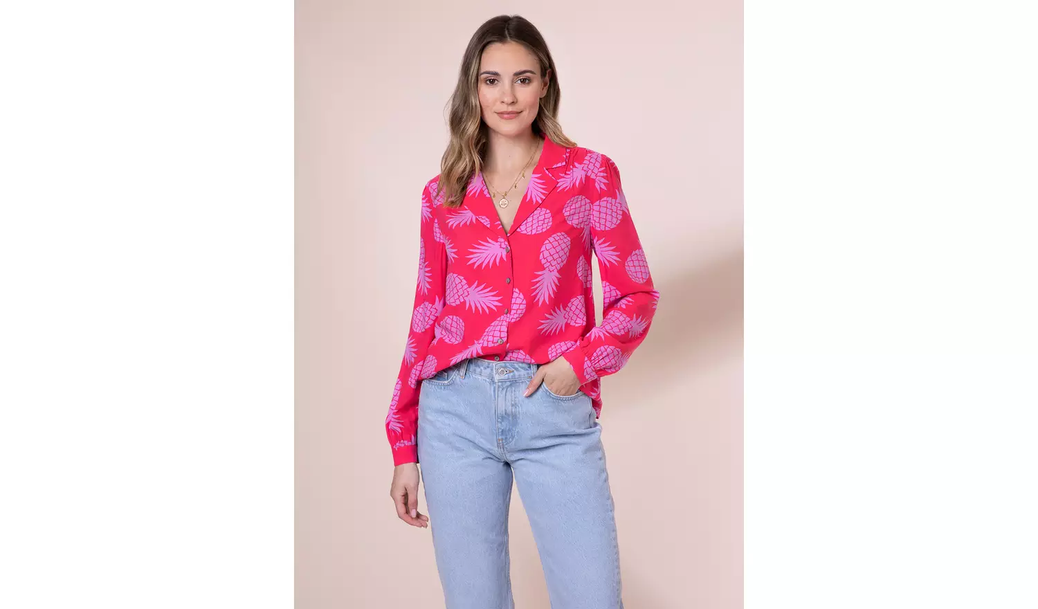 ANORAK Pineapples EcoVero Nicky Shirt - 22