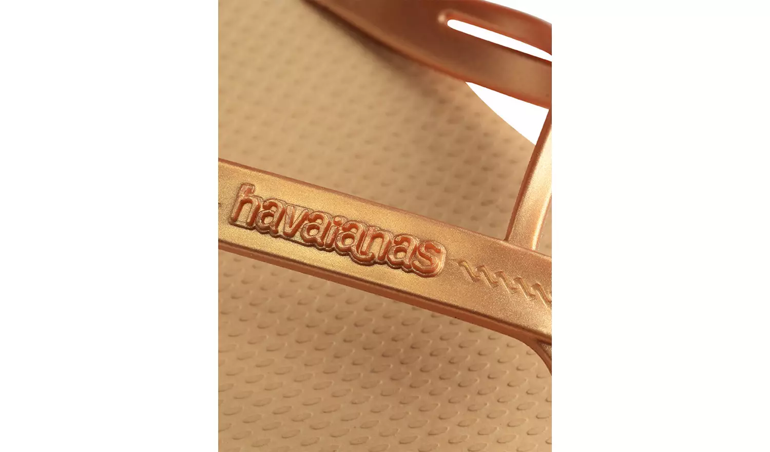 HAVAIANAS Elegance Flip Flops Golden 35/36