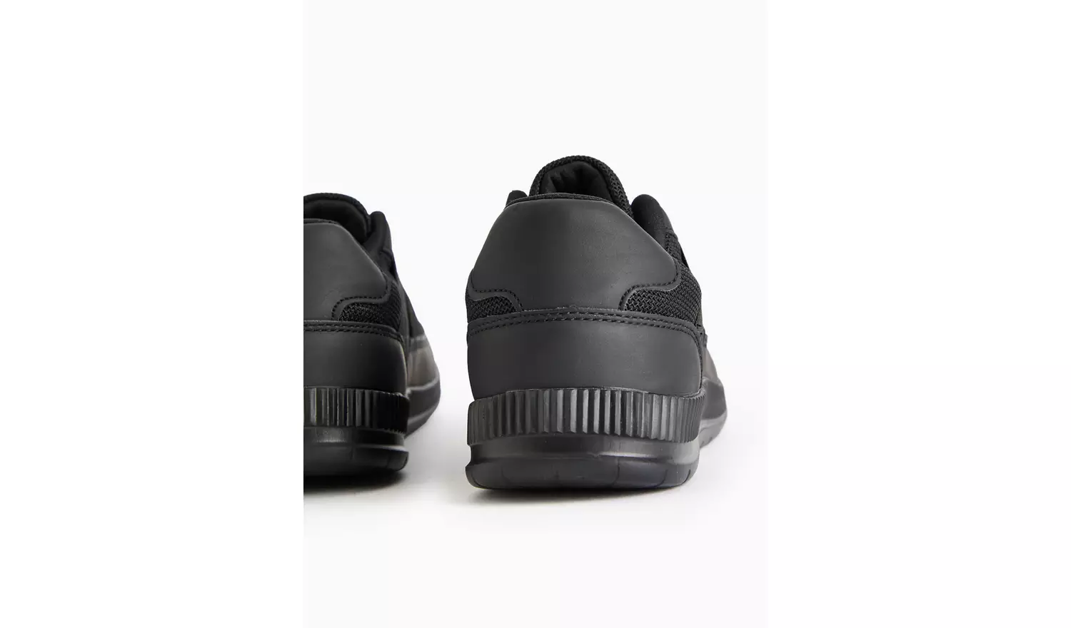 Black Crossover Slip On Trainers 7