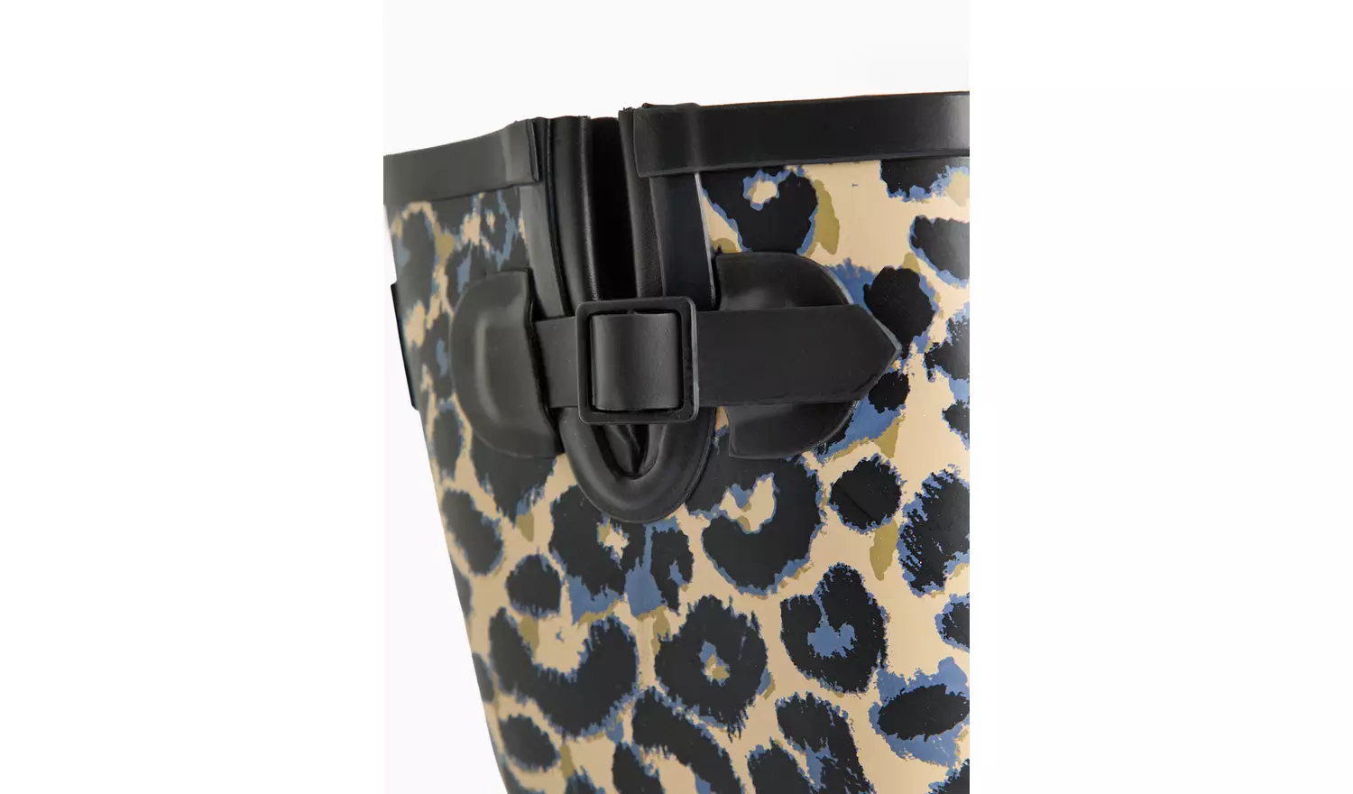 Leopard Print Long Length Wellies 8