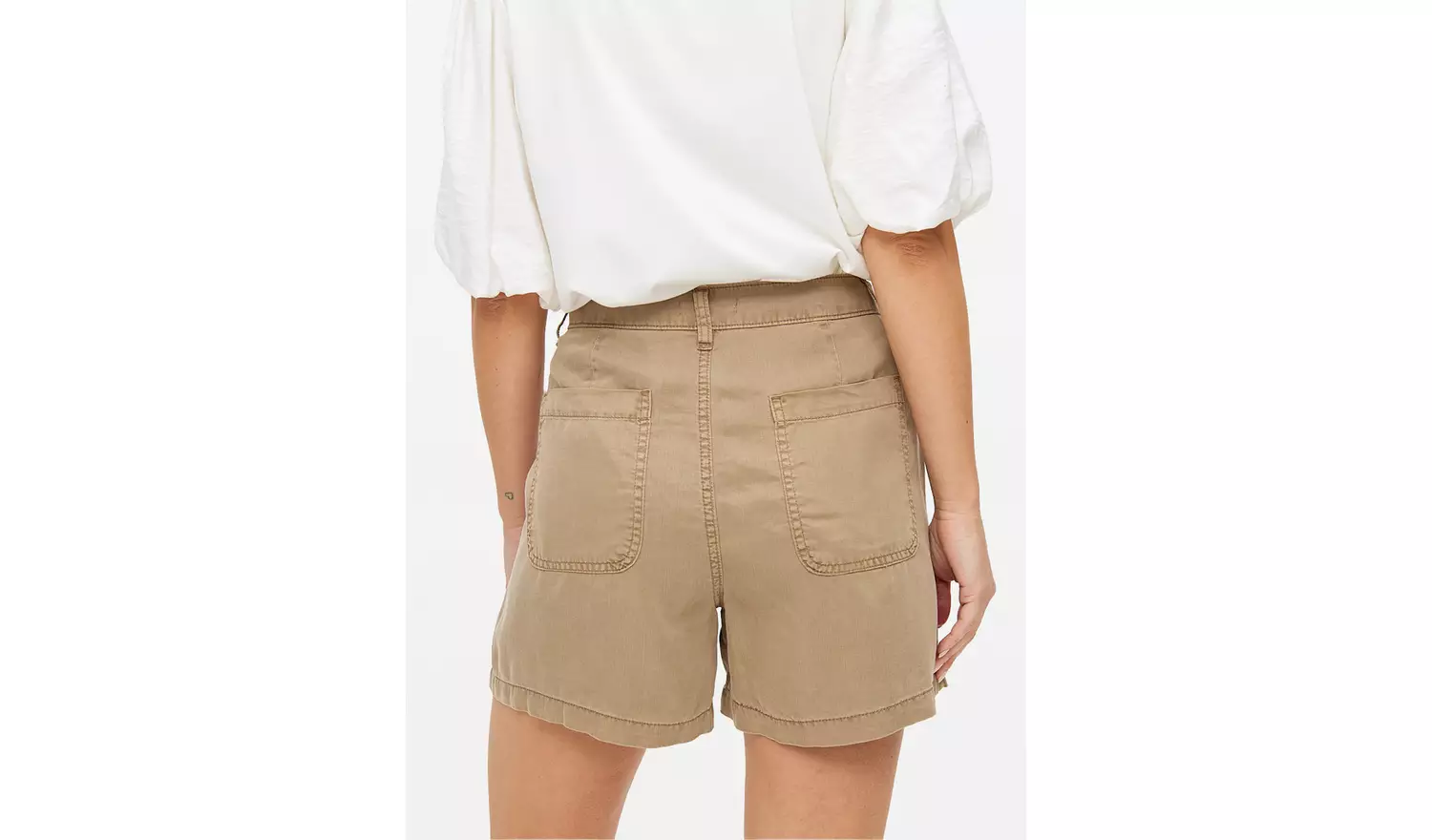 Taupe Utility Shorts 14