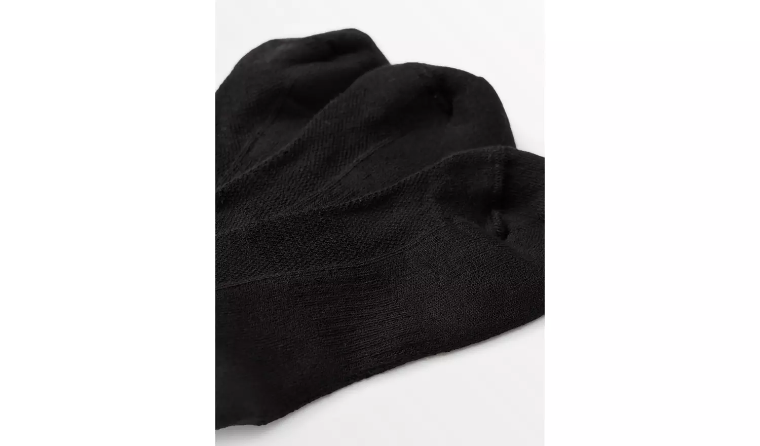 Black Ultimate Comfort Socks 3 Pack 4-8