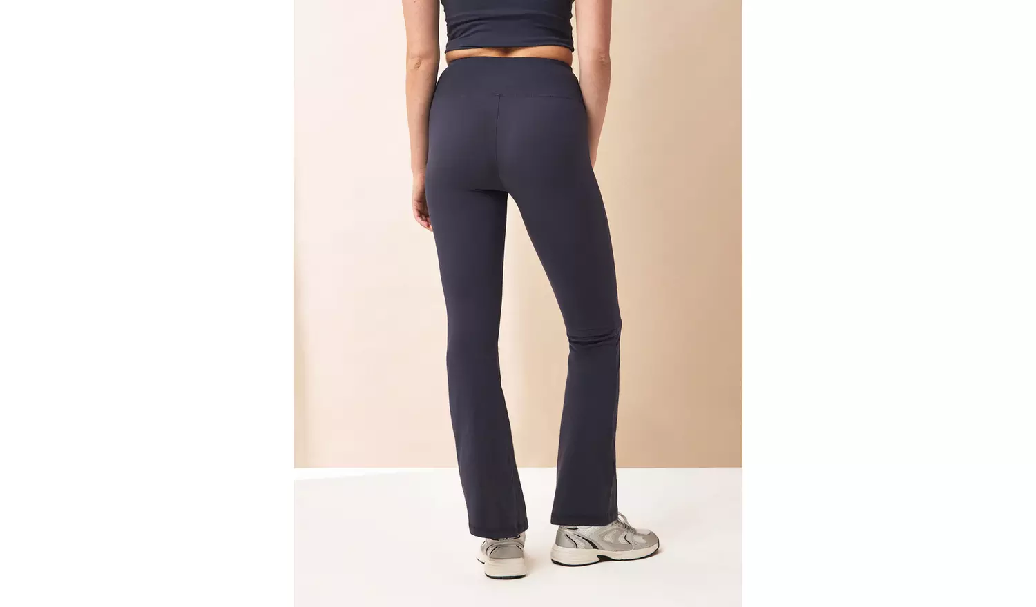 REAKTIV Petrol Blue Soft Touch Yoga Flare Co-ord Legging XS