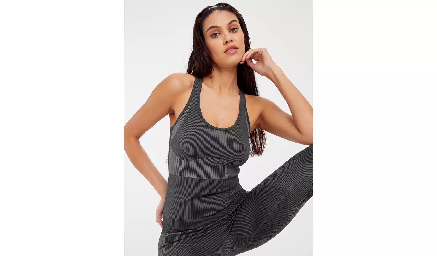 Active Charcoal Seamless Vest M