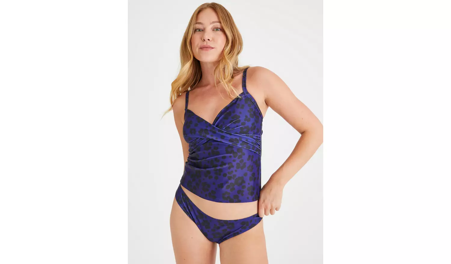 Blue Leopard Bikini Briefs 12