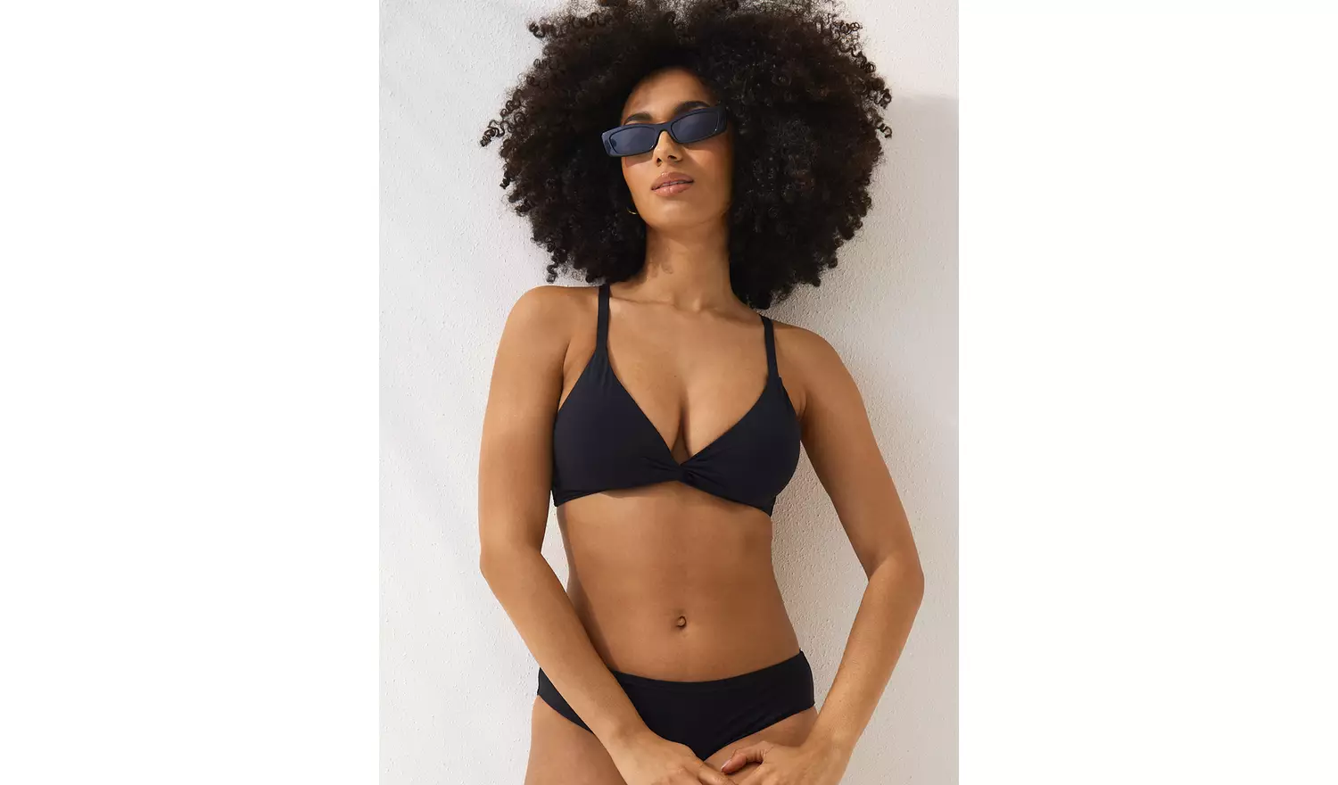 Black Twist Knot Bikini Top 18