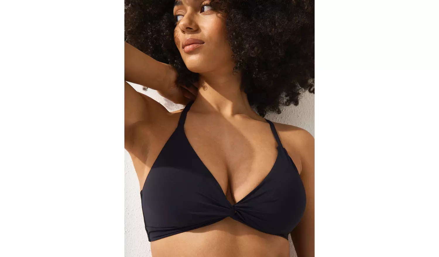 Black Twist Knot Bikini Top 14