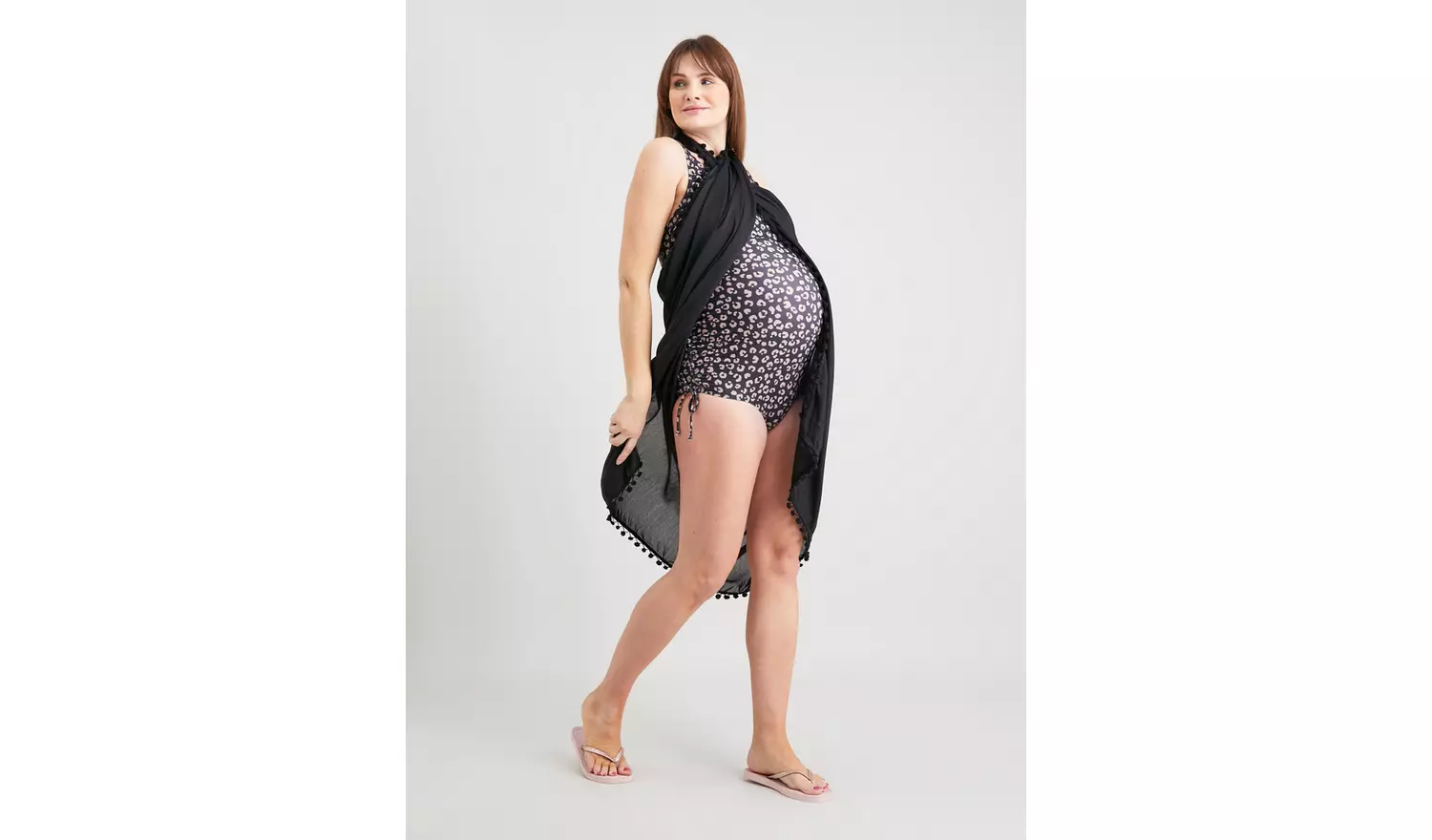 MATERNITY Leopard Print Swimsuit 10