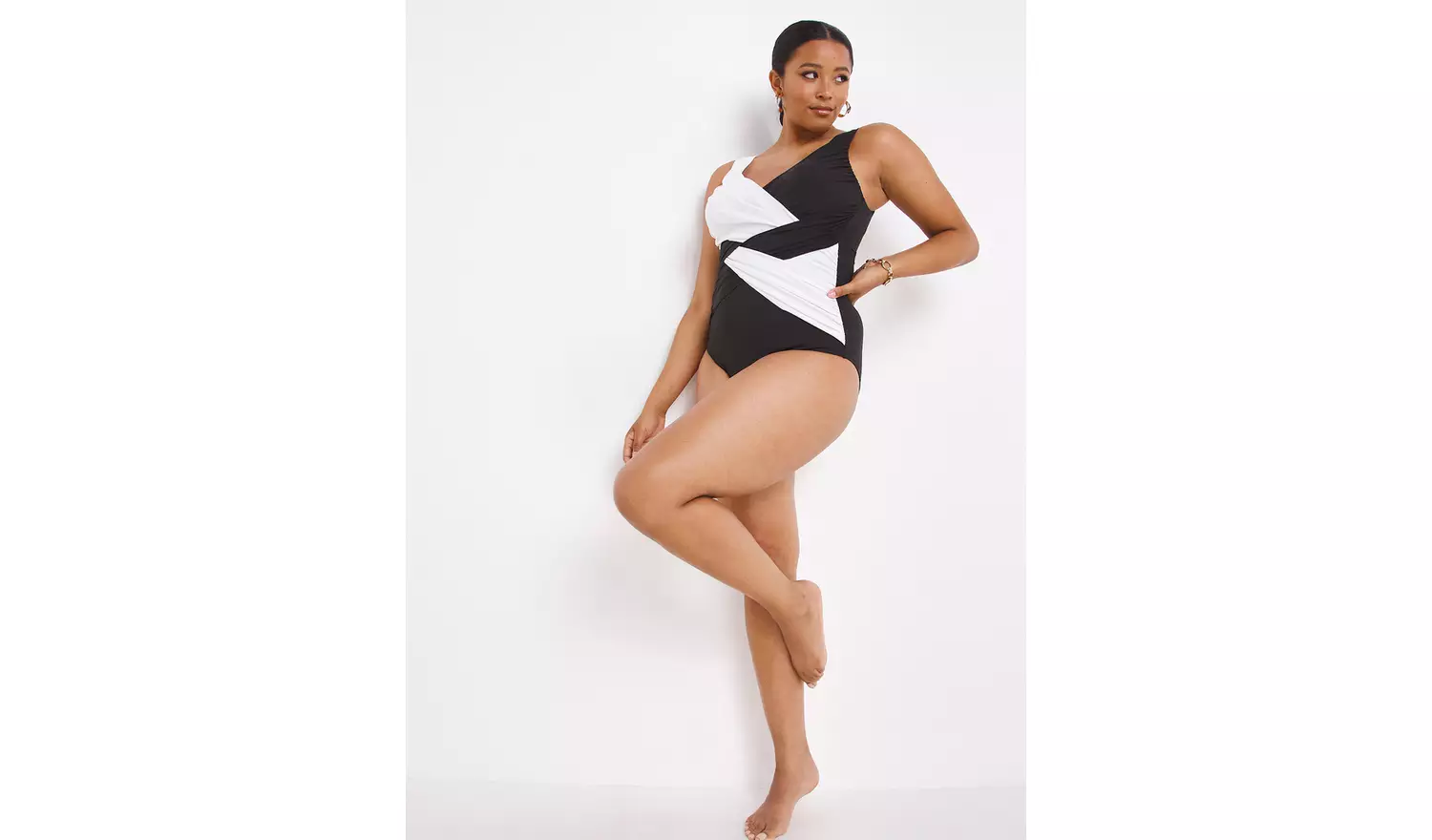 SIMPLY BE Magisculpt Illusion Tummy Control Swimsuit 20
