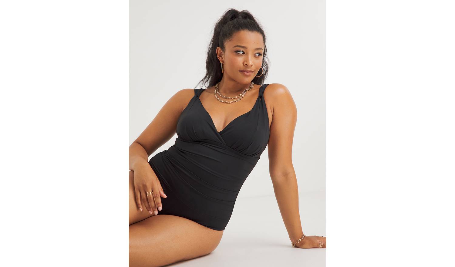 SIMPLY BE Magisculpt Lose Up To An Inch Shaping Swimsuit 12