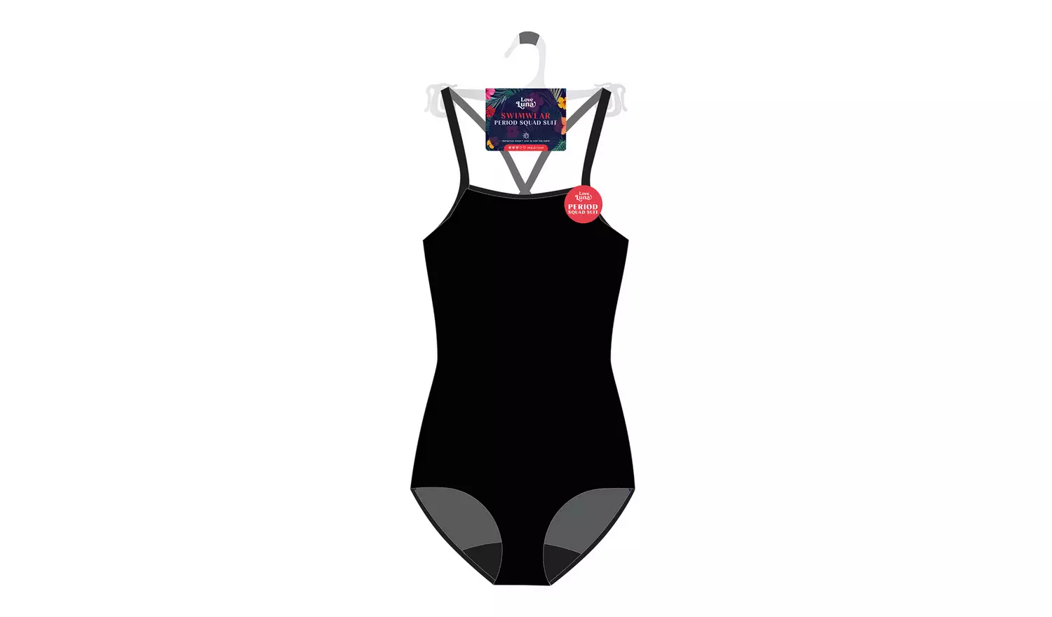 LOVE LUNA Ladies Period Squad Swimsuit 14-16